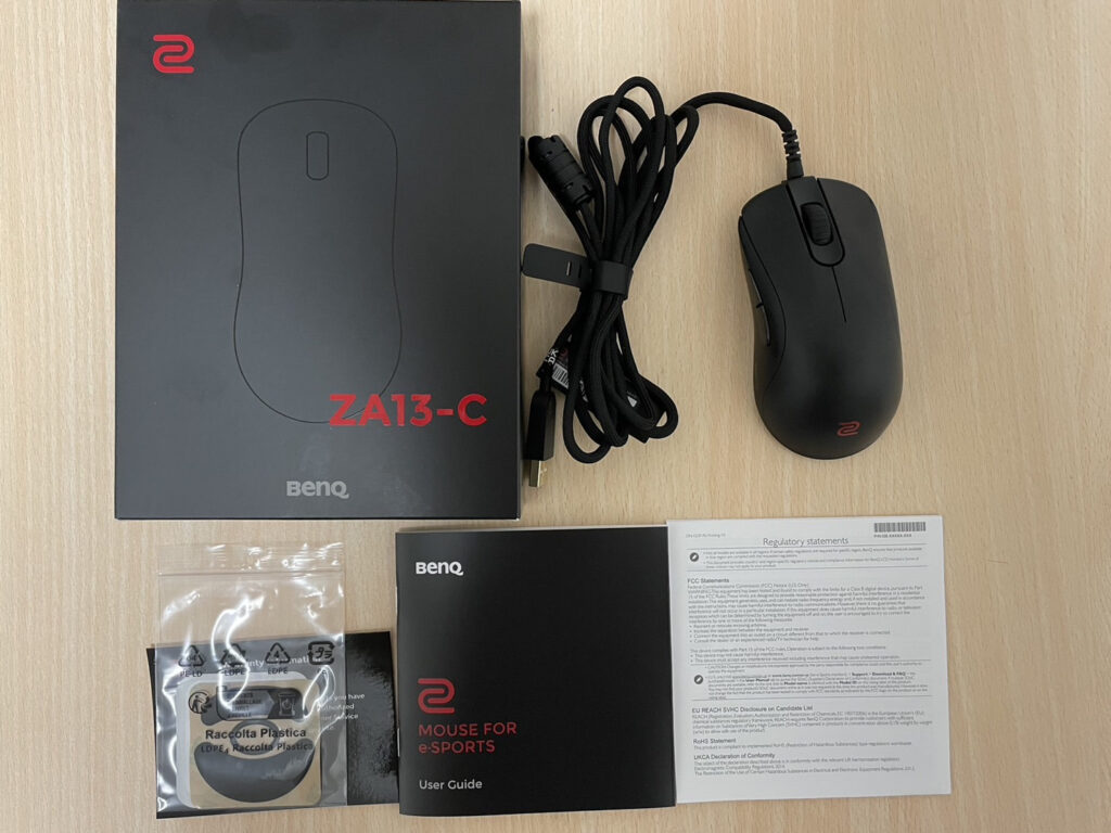 BenQ ZOWIE ZA13-C|FPSにおすすめの有線ゲーミングマウス|レビュー