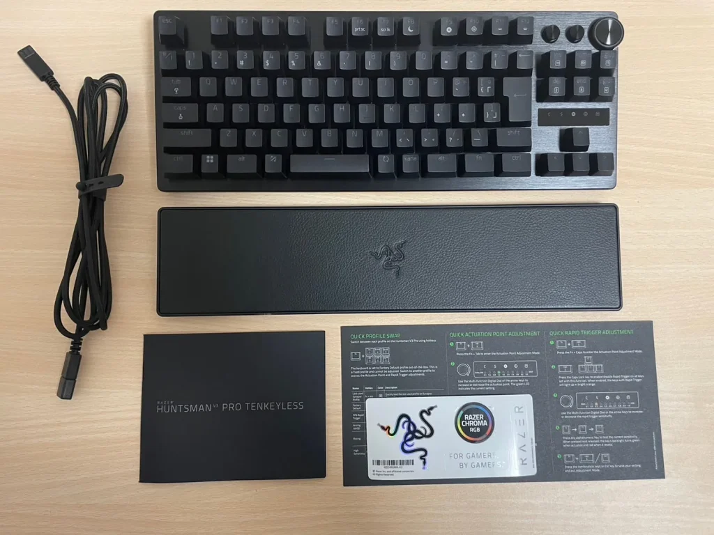 Razer Huntsman V3 Pro レビュー